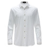 Barocco Men's Shirt Long Sleeves Alpha Attire WHITE/SILVER | B310