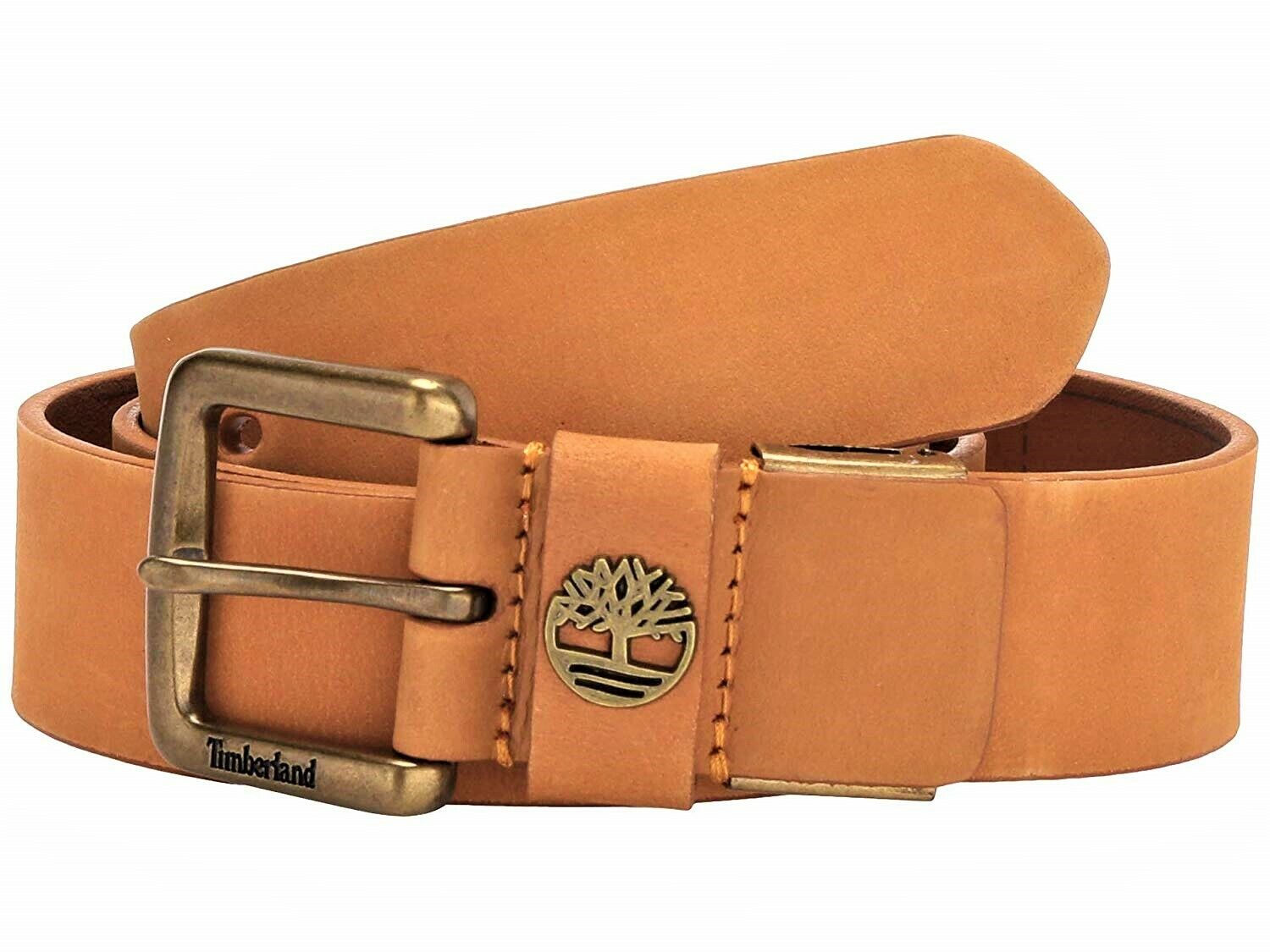 timberland leather belt