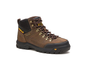 Caterpillar Men's Boots Threshold Waterproof Steel Toe |  Real Brown P90935
