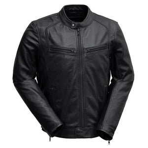 Clark - Men's Leather Jacket - FrankyFashion.com