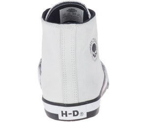 Harley-Davidson® Baxter White Leather Sneakers | D93679