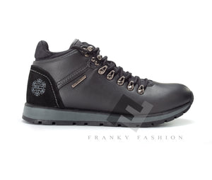 Enrico Men's Boots Super Flexible and Light | ECM923711 | Black