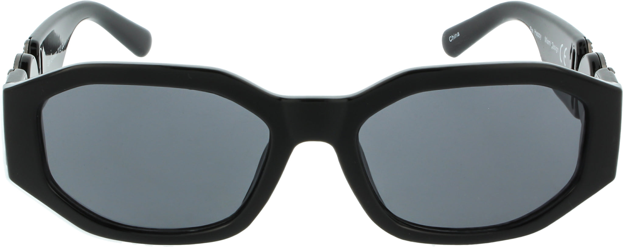 LV Style Semi Round Frame Sunglasses