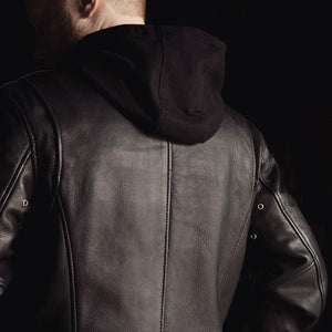 Street Cruiser - Men's Motorcycle Leather Jacket - FrankyFashion.com