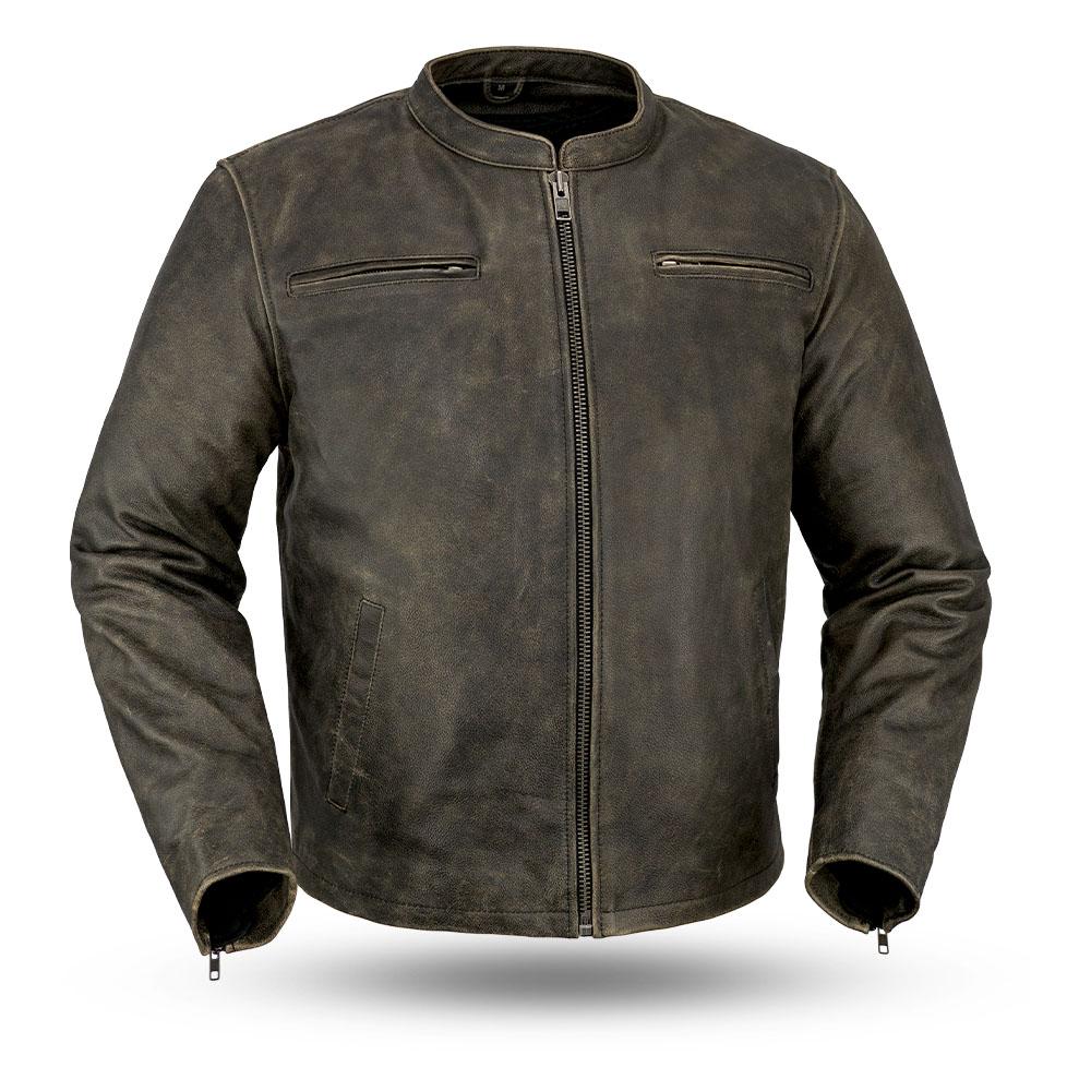 Drifter - Men's Motorcycle Jacket - FrankyFashion.com