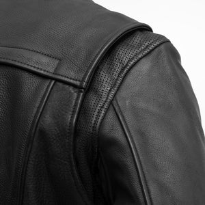 Revolt - Men's Motorcycle Leather Jacket - FrankyFashion.com