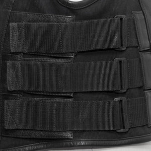 Commando Swat Style Leather Club Vest - FrankyFashion.com