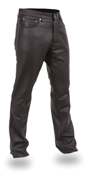 Commander Leather Pants - FrankyFashion.com