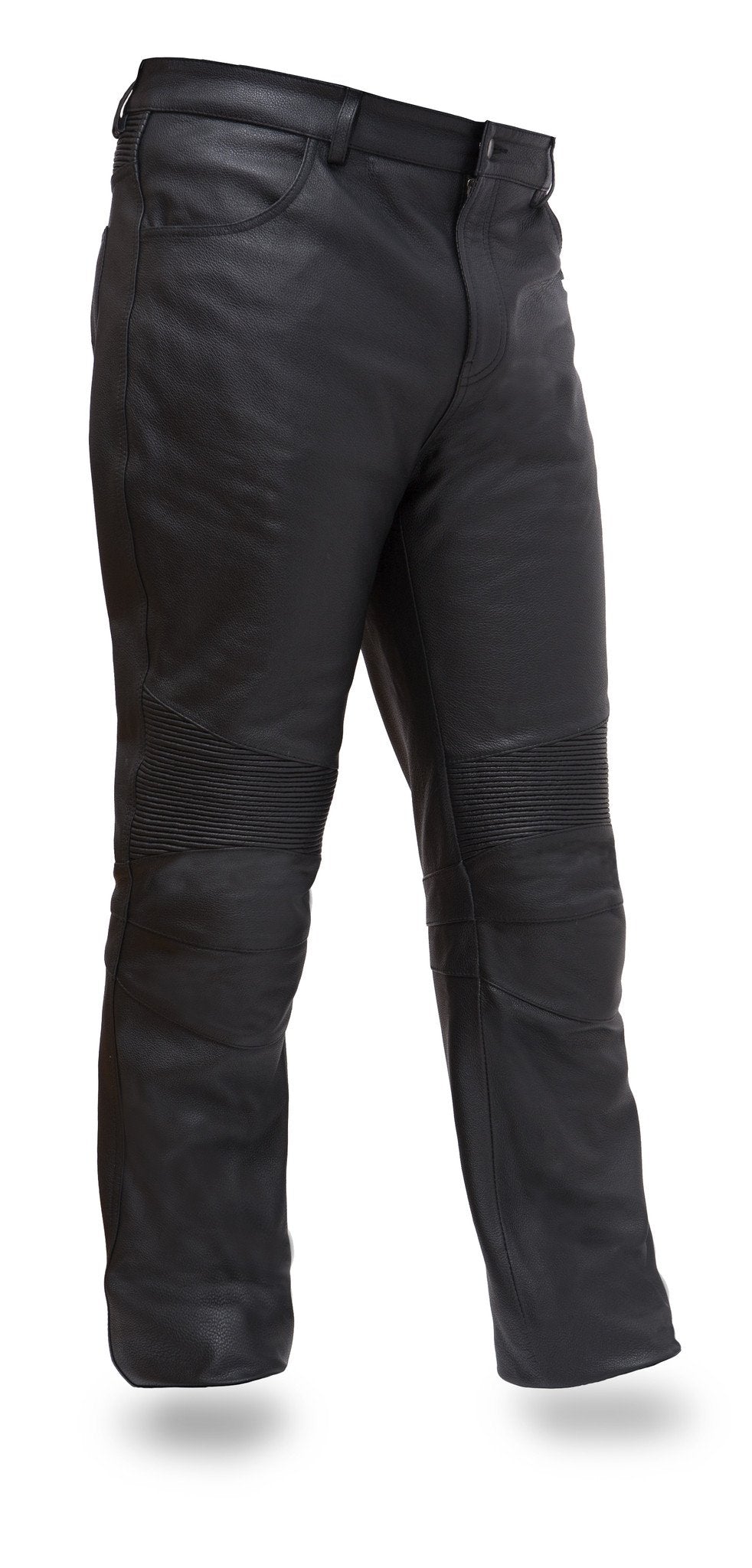 Smarty - Men's Leather Pants - FrankyFashion.com