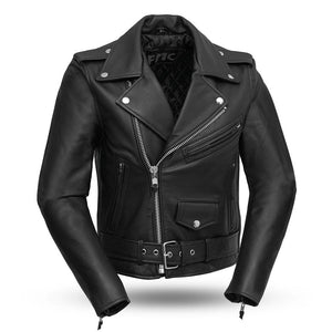 Bikerlicious - Women's Leather Motorcycle Jacket - FrankyFashion.com