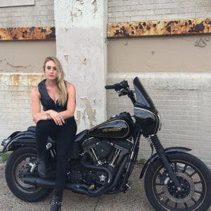 Montana - Women's Motorcycle Leather Vest - FrankyFashion.com