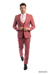 Men's 3 Piece Ultra Slim Fit Executive Suit | Classy Business | M255US