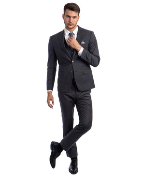 Charcoal Gray Suit For Men Formal Suits For All Ocassions