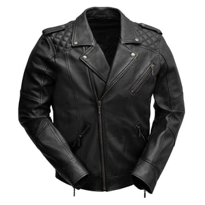 Gavin - Men's Leather Jacket - FrankyFashion.com