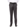 Demantie Dk Grey Performance Stretch Wool Dress Pants For Men