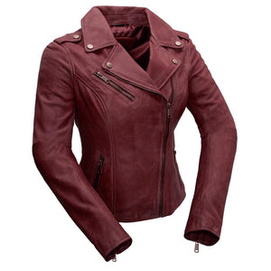 Harper - Women's Leather Jacket - FrankyFashion.com
