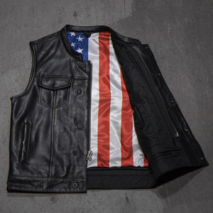 Sharp Shooter - American Flag  / Black Stitch - FrankyFashion.com