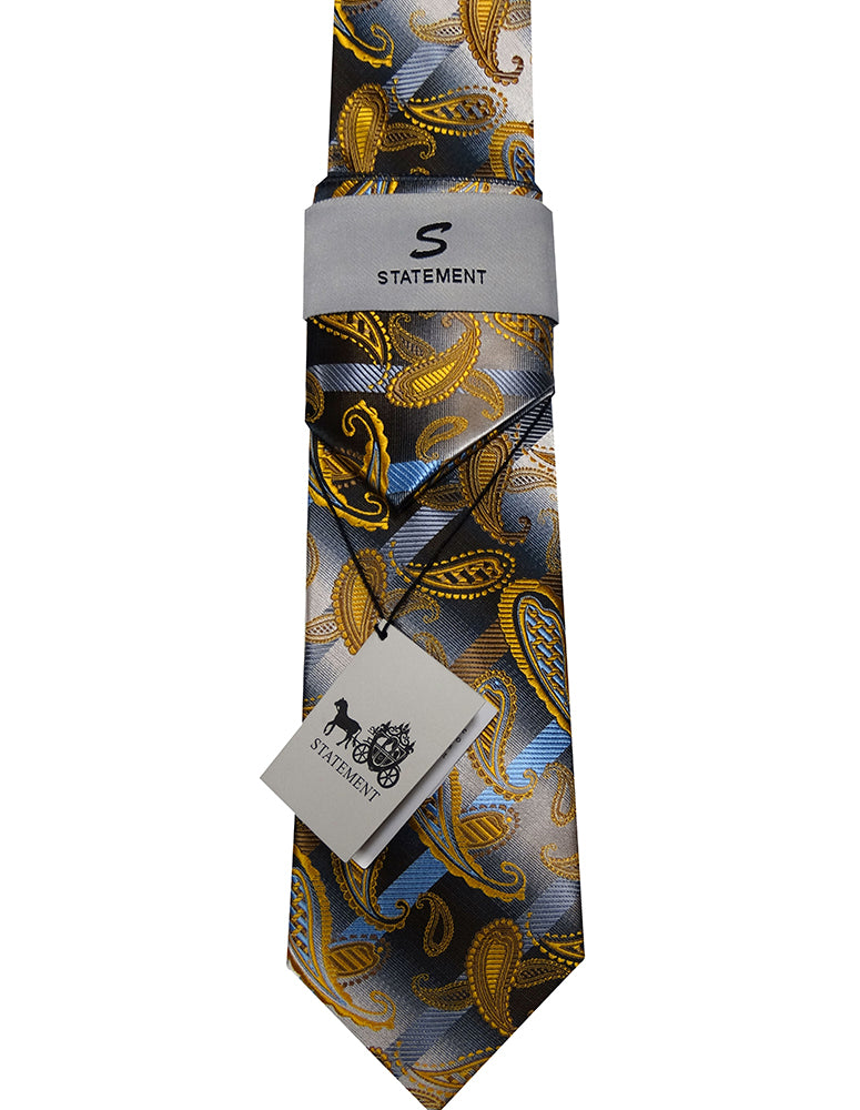 Men's Classic Tie And Handkerchief | T204-4