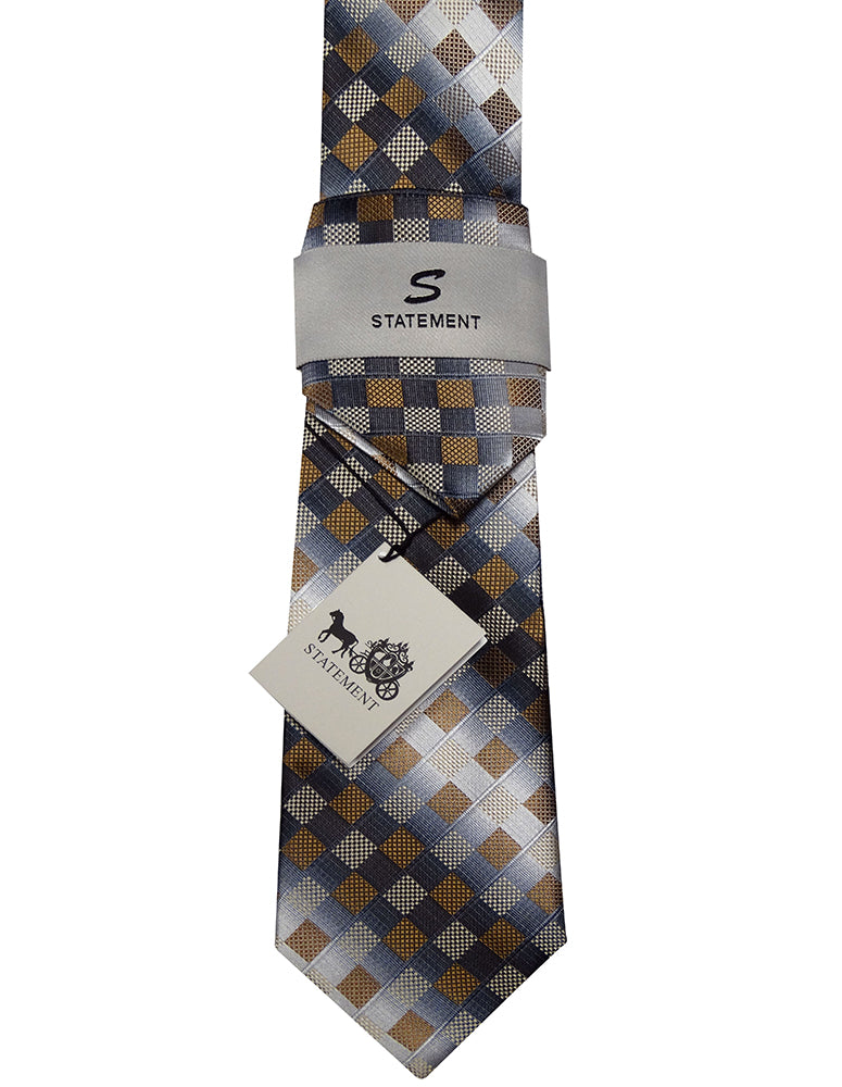 Men's Classic Tie And Handkerchief | T205-9