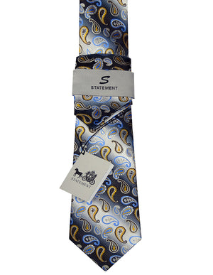 Men's Classic Tie And Handkerchief | T210-7
