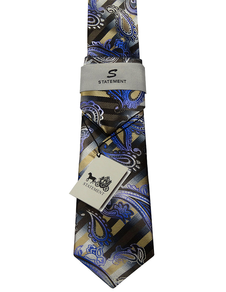 Men's Classic Tie And Handkerchief | T211-5