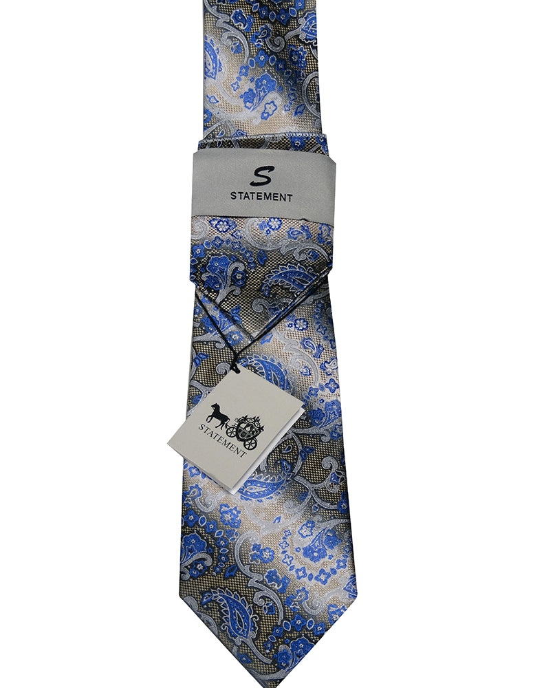 Men's Classic Tie And Handkerchief | T218-9