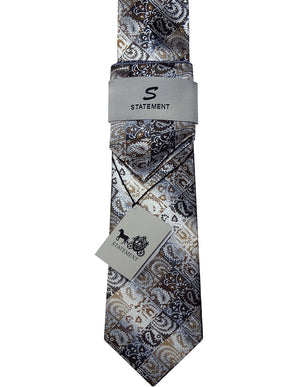 Men's Classic Tie And Handkerchief | T222-1