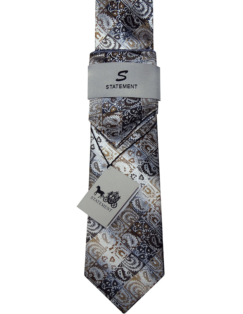 Men's Classic Tie And Handkerchief | T222-1