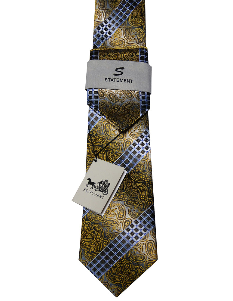 Men's Classic Tie And Handkerchief | T224-3