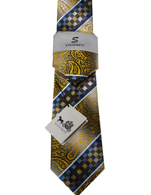 Men's Classic Tie And Handkerchief | T225-1