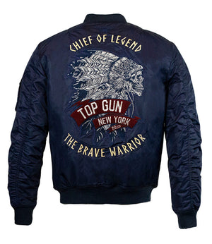 Top Gun® “Chief of Legend” Bomber Jacket | TGJ2234