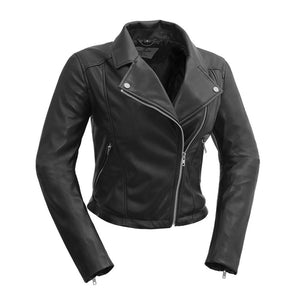 Fatale - Women's Vegan Leather Jacket - FrankyFashion.com