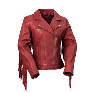 Daisy - Women's Leather Jacket - FrankyFashion.com