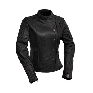 Zena - Women's Leather Jacket - FrankyFashion.com