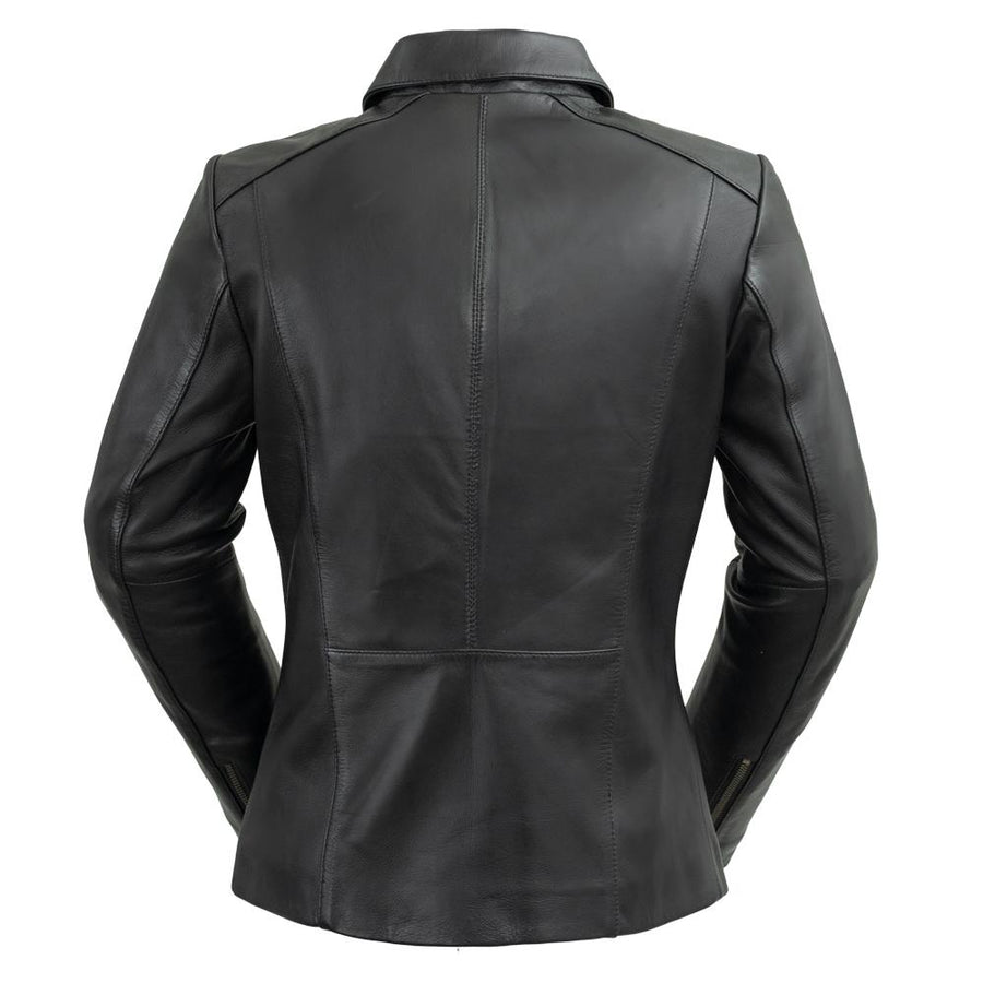Patricia - Women's Leather Jacket - FrankyFashion.com