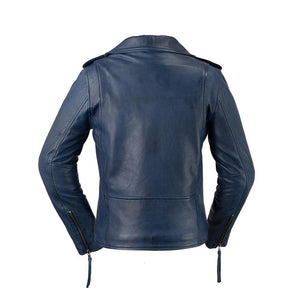Rockstar - Women's Leather Jacket - FrankyFashion.com